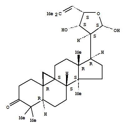 9,19-Cyclolanost-24-en-3-one,21,23-epoxy-21,22-dihydroxy-, (21S,22S,23S)- (9CI) cas  175673-63-9