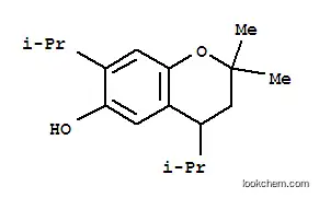 Molecular Structure of 18403-56-0 (3,4-dihydro-4,7-diisopropyl-2,2-dimethyl-2H-1-benzopyran-4-ol)