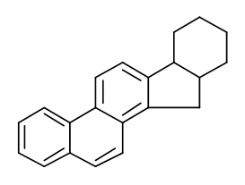 Molecular Structure of 18556-66-6 (7H-Indeno[2,1-a]phenanthrene,6b,8,9,10,10a,11-hexahydro- (8CI,9CI))