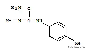 Molecular Structure of 19102-43-3 (1-methyl-N-(4-methylphenyl)hydrazinecarboxamide)