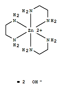 Molecular Structure of 19193-29-4 (Zinc(2+),tris(1,2-ethanediamine-kN,kN')-, dihydroxide, (OC-6-11)-(9CI))