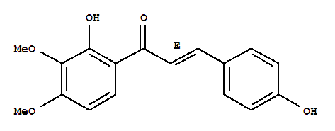 2-Propen-1-one,1-(2-hydroxy-3,4-dimethoxyphenyl)-3-(4-hydroxyphenyl)-, (2E)-