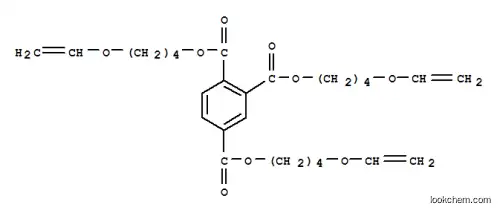 Molecular Structure of 196109-17-8 (TRIS(4-(VINYLOXY)BUTYL) TRIMELLITATE)