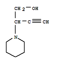 Molecular Structure of 19699-37-7 (1-Piperidineethanol, b-ethynyl-)