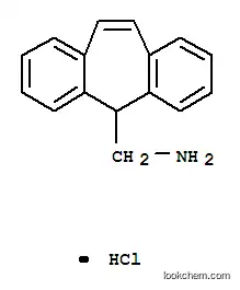1-(5H-dibenzo[a,d][7]annulen-5-yl)methanamine hydrochloride (1:1)