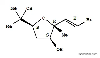 Molecular Structure of 199603-74-2 (xylo-Heptitol,2,5-anhydro-2-C-[(1E)-2-bromoethenyl]-1,4,7-trideoxy-6-C-methyl-)