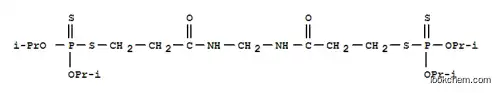 Molecular Structure of 20055-51-0 (Phosphorodithioic acid,O,O-diisopropyl ester, S,S-diester withN,N'-methylenebis[3-mercaptopropionamide] (8CI))