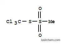 Molecular Structure of 2043-84-7 (S-(trichloromethyl) methanesulfonothioate)