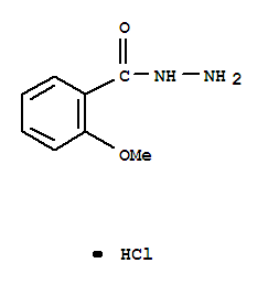 Benzoic acid,2-methoxy-, hydrazide, hydrochloride (1:1) cas  21018-12-2