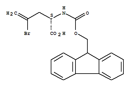 4-Pentenoic acid,4-bromo-2-[[(9H-fluoren-9-ylmethoxy)carbonyl]amino]-, (2S)-