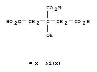 1,2,3-Propanetricarboxylicacid, 2-hydroxy-, nickel salt (1:?)