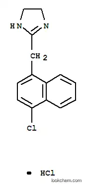 Molecular Structure of 23593-08-0 (2-[(4-chloro-1-naphthyl)methyl]-4,5-dihydroimidazolium chloride)