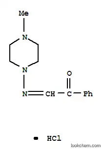 Molecular Structure of 25561-46-0 (1-methyl-4-{[(1E)-2-oxo-2-phenylethylidene]amino}piperazin-1-ium chloride)