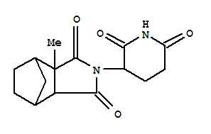 4,7-Methano-1H-isoindole-1,3(2H)-dione,2-(2,6-dioxo-3-piperidinyl)hexahydro-3a-methyl- cas  26435-35-8