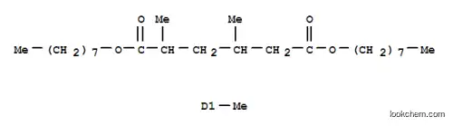 Molecular Structure of 26635-50-7 (Hexanedioic acid,2,2,4(or 2,4,4)-trimethyl-, dioctyl ester (8CI,9CI))