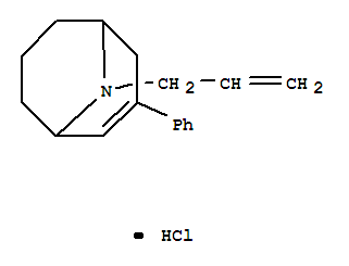 9-Azabicyclo[3.3.1]nona-2,2-diene,3-phenyl-9-(2-propen-1-yl)-, hydrochloride (1:1) cas  27092-80-4