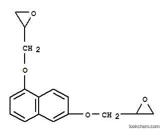 Molecular Structure of 27610-48-6 (1,6-BIS(2,3-EPOXYPROPOXY)NAPHTHALENE)