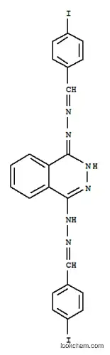 Molecular Structure of 27702-26-7 (1,4-bis[2-(4-iodobenzylidene)hydrazinyl]phthalazine)