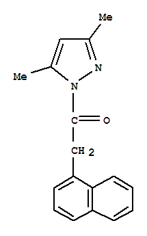 Ethanone,1-(3,5-dimethyl-1H-pyrazol-1-yl)-2-(1-naphthalenyl)-