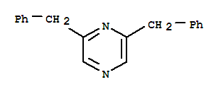 Pyrazine,2,6-bis(phenylmethyl)- cas  2815-51-2