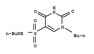 5-Pyrimidinesulfonamide,N,1-dibutyl-1,2,3,4-tetrahydro-2,4-dioxo- cas  28485-15-6