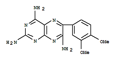 2,4,7-Pteridinetriamine,6-(3,4-dimethoxyphenyl)- cas  2853-76-1