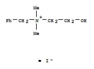 Benzenemethanaminium,N-(2-hydroxyethyl)-N,N-dimethyl-, iodide (1:1)