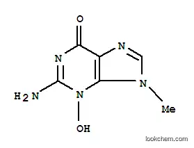 Molecular Structure of 30345-28-9 (2-amino-3,9-dihydro-3-hydroxy-9-methyl-6H-purin-6-one)