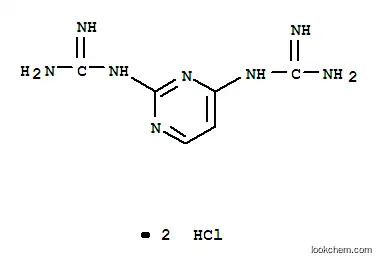 Molecular Structure of 30953-40-3 (Guanidine,N,N'''-2,4-pyrimidinediylbis-, dihydrochloride (9CI))