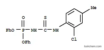Molecular Structure of 3143-70-2 (diphenyl [(2-chloro-4-methylphenyl)carbamothioyl]amidophosphate)