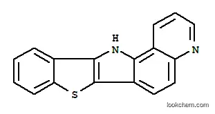 Molecular Structure of 319-19-7 (12H-[1]Benzothieno[2',3':4,5]pyrrolo[2,3-f]quinoline)