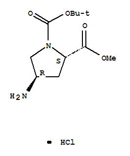 Boc-trans-4-amino-L-proline methyl esterhydrochloride salt
