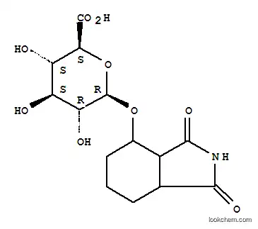 Molecular Structure of 34487-49-5 (1,3-dioxooctahydro-1H-isoindol-4-yl beta-D-glucopyranoside)