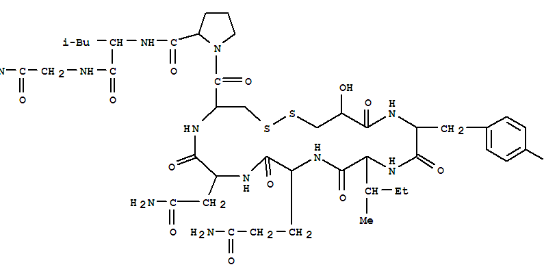 oxytocin, 1-(2-hydroxy-3-mercaptopropionic acid)-