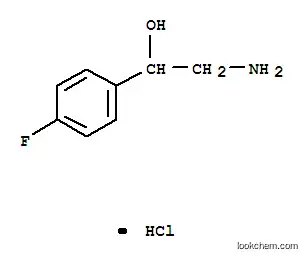 Molecular Structure of 403-28-1 (2-HYDROXY-2-(4-FLUOROPHENYL)ETHYLAMINE HYDROCHLORIDE)
