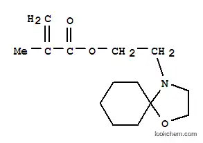 Molecular Structure of 4203-89-8 (2-(1-oxa-4-azaspiro[4.5]dec-4-yl)ethyl methacrylate)