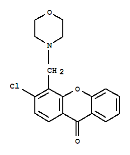 3-CHLORO-4-MORPHOLINOMETHYLXANTHEN-9-ONE