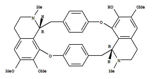 8,11:20,23-Dietheno-1H,12H-[1,10]dioxacyclooctadecino[2,3,4-ij:11,12,13-i'j']diisoquinolin-6-ol,2,3,12a,13,14,15,24,24a-octahydro-5,17,18-trimethoxy-1,13-dimethyl-, (12aR,24aR)-