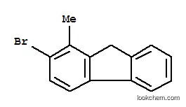 Molecular Structure of 5061-11-0 (9H-Fluorene,2-bromo-1-methyl-)