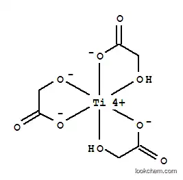 Molecular Structure of 51069-00-2 (bis(hydroxyacetato-O1,O2)[hydroxyacetato(2-)-O1,O2]titanium)