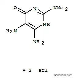Molecular Structure of 51168-81-1 (5,6-diamino-2-(dimethylamino)pyrimidin-4(1H)-one)