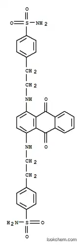 Molecular Structure of 52239-00-6 (4,4'-[(9,10-dihydro-9,10-dioxo-1,4-anthrylene)bis(iminoethylene)]bis(benzenesulphonamide))
