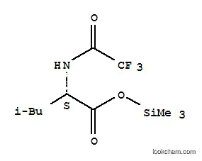 Molecular Structure of 52558-82-4 (N-(Trifluoroacetyl)-L-leucine trimethylsilyl ester)