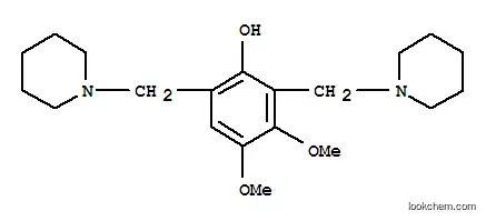 3,4-dimethoxy-2,6-bis(piperidin-1-ylmethyl)phenol