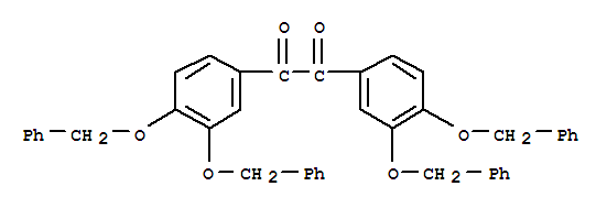 Benzil,3,3',4,4'-tetrakis(benzyloxy)- (8CI) cas  5447-06-3