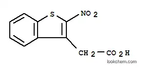 Molecular Structure of 5453-74-7 ((2-nitro-1-benzothiophen-3-yl)acetic acid)
