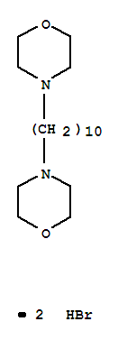 Morpholine,4,4'-(1,10-decanediyl)bis-, dihydrobromide (9CI) cas  5456-10-0