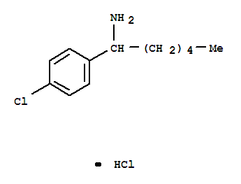 Benzenemethanamine,4-chloro-a-pentyl-, hydrochloride (1:1) cas  5461-40-5