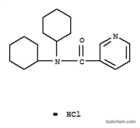 Molecular Structure of 5461-43-8 (N,N-dicyclohexylpyridine-3-carboxamide)