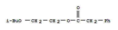 Benzeneacetic acid,2-(2-methylpropoxy)ethyl ester cas  5471-52-3
